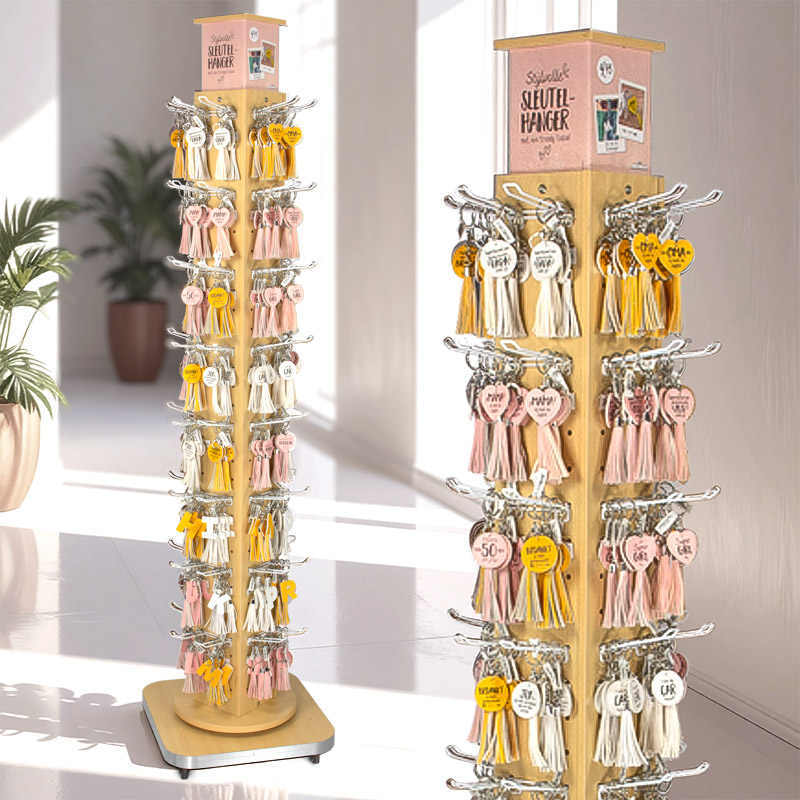 DISPLAY TASSEL SLEUTELHANGERS 256pcs