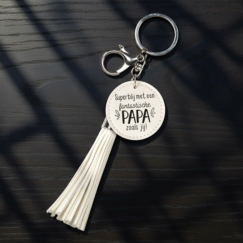 TASSEL PAPA SLEUTELHANGER