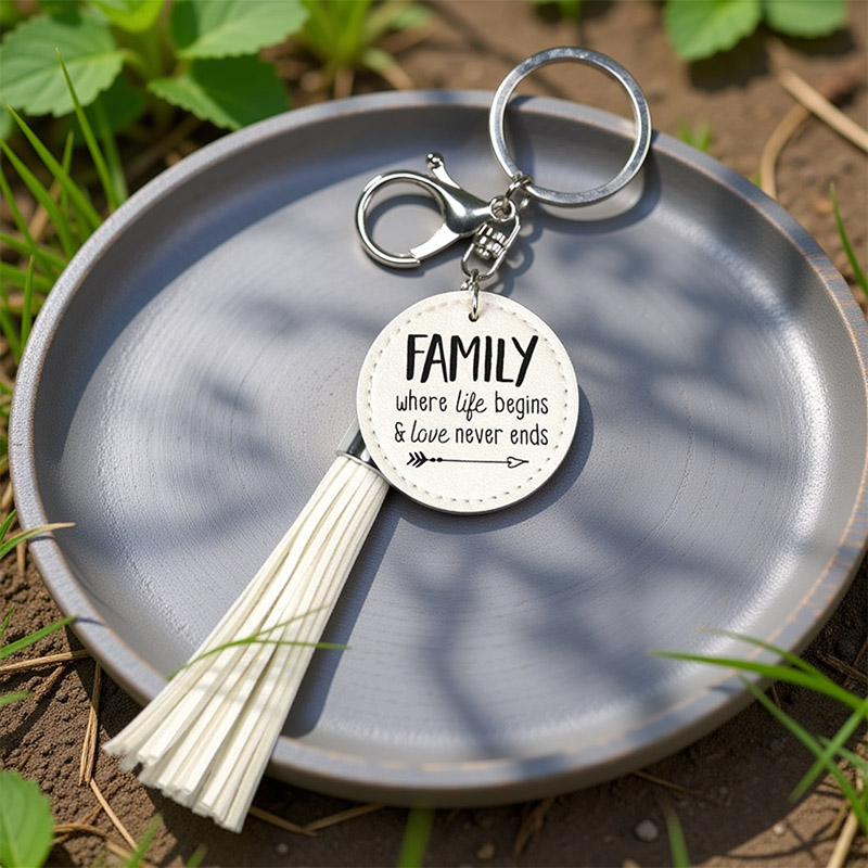TASSEL FAMILY SLEUTELHANGER