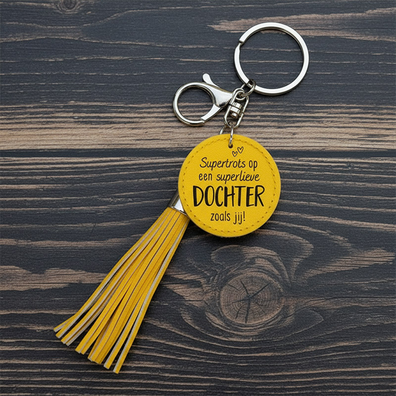 TASSEL DOCHTER SLEUTELHANGER