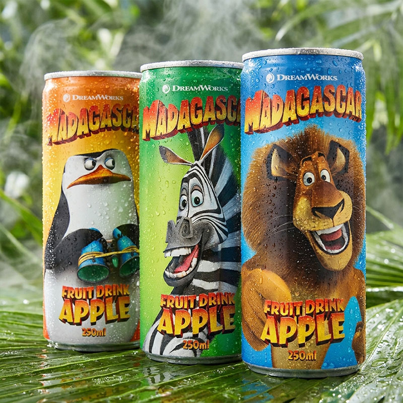 MADAGASCAR FRUIT DRINK APPLE 24 x 25cl