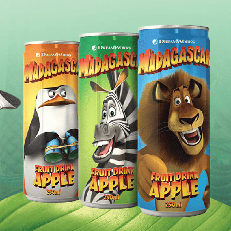 MADAGASCAR FRUIT DRINK APPLE 24 x 25cl