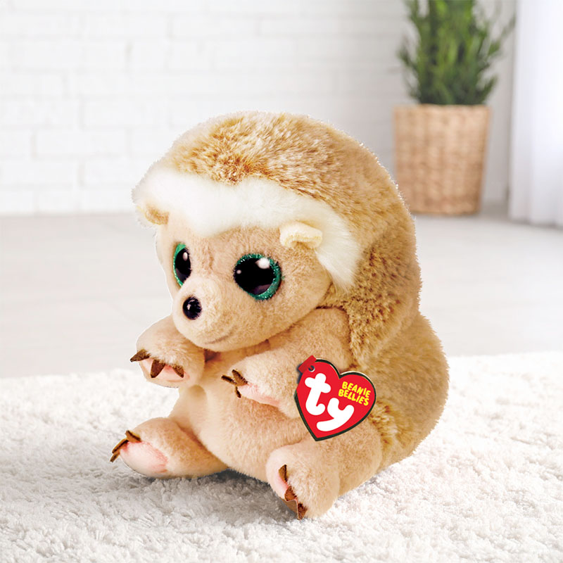 TY BEANIE BELLIES BUMPER HEDGEHOG 15cm