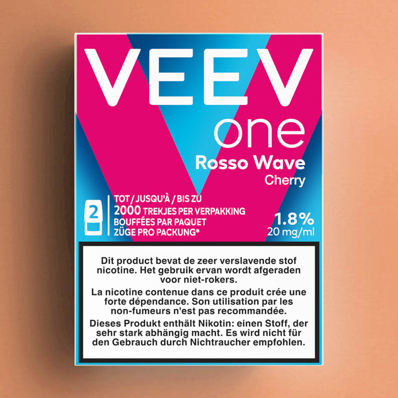 VEEV ONE PODS ROSSO WAVE (CHERRY) 20MG - 2ML /5