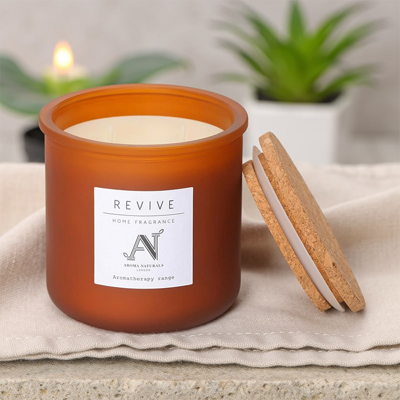 AROMATHERAPY CANDLE REVIVE 425G MEDIUM