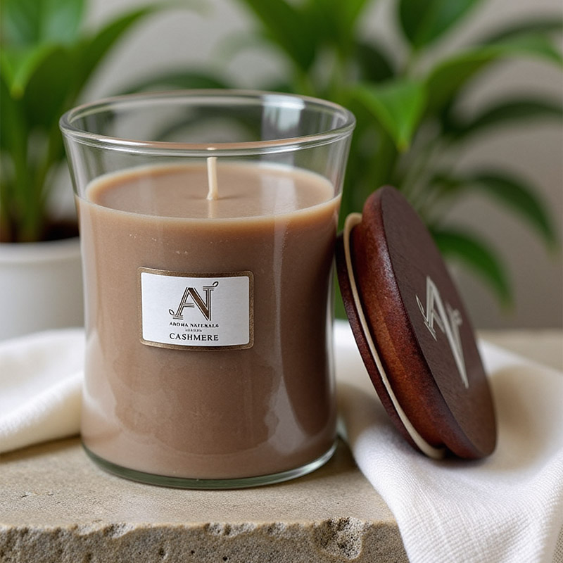AROMA NATURALS CONTEMPORARY CANDLE CASHMERE 320G SMALL