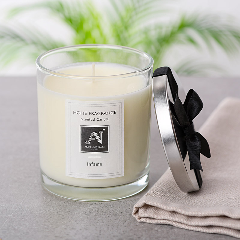 AROMA NATURALS MINIMALIST LUXE CANDLE INFAME 206G SMALL