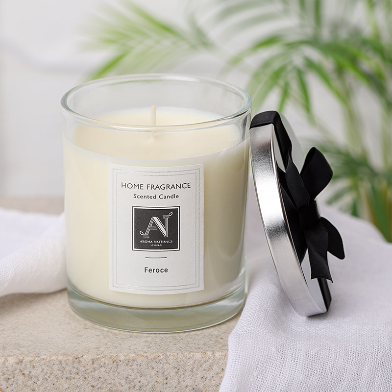 AROMA NATURALS MINIMALIST LUXE CANDLE FEROCE 206G SMALL