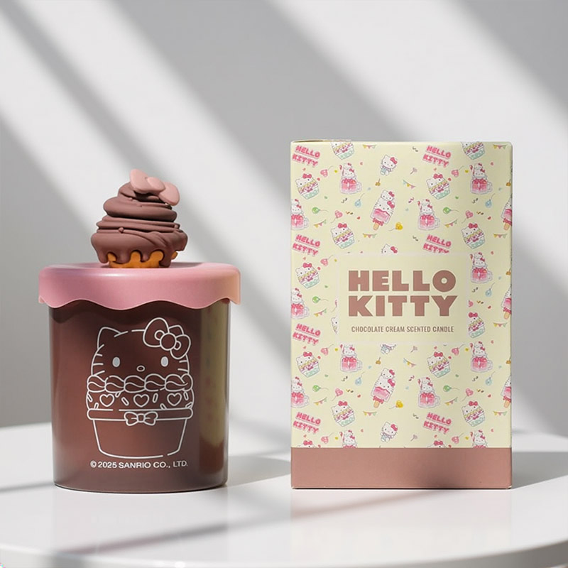 HELLO KITTY BAKERY CANDLE CHOCOLATE CREAM 206G
