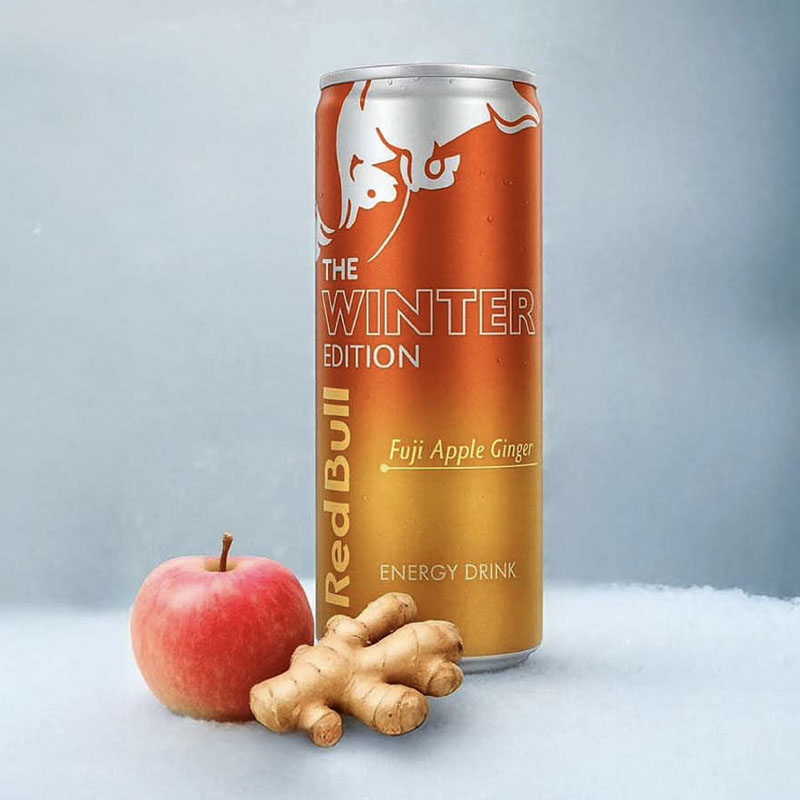 RED BULL WINTER EDITION FUJI APPLE & GINGER 24x25cl