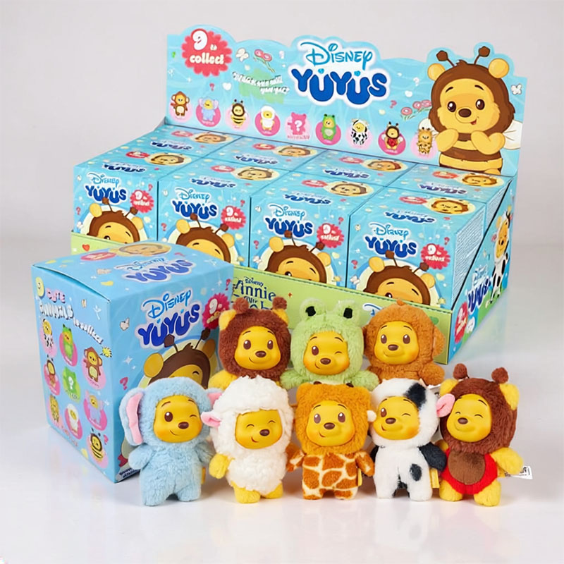 DISPLAY DISNEY WINNIE THE POOH YUYU'S WITH CLIP /8