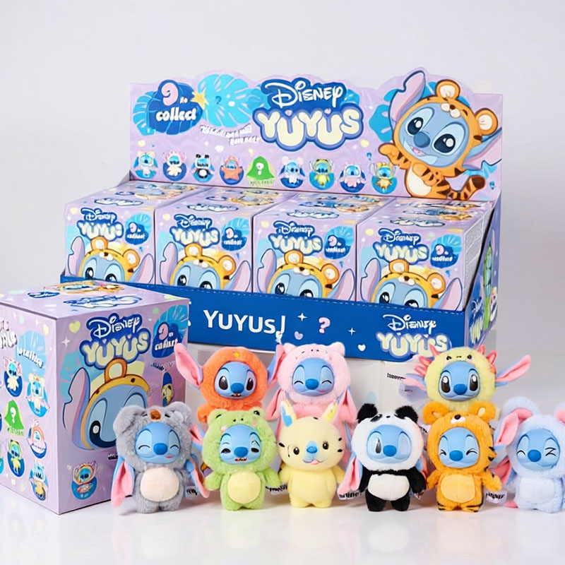 DISPLAY DISNEY STITCH YUYU'S WITH CLIP /8