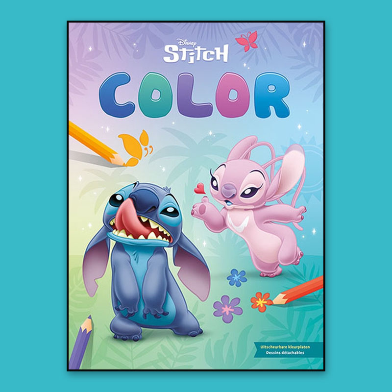 COLOR BOOK DISNEY STITCH