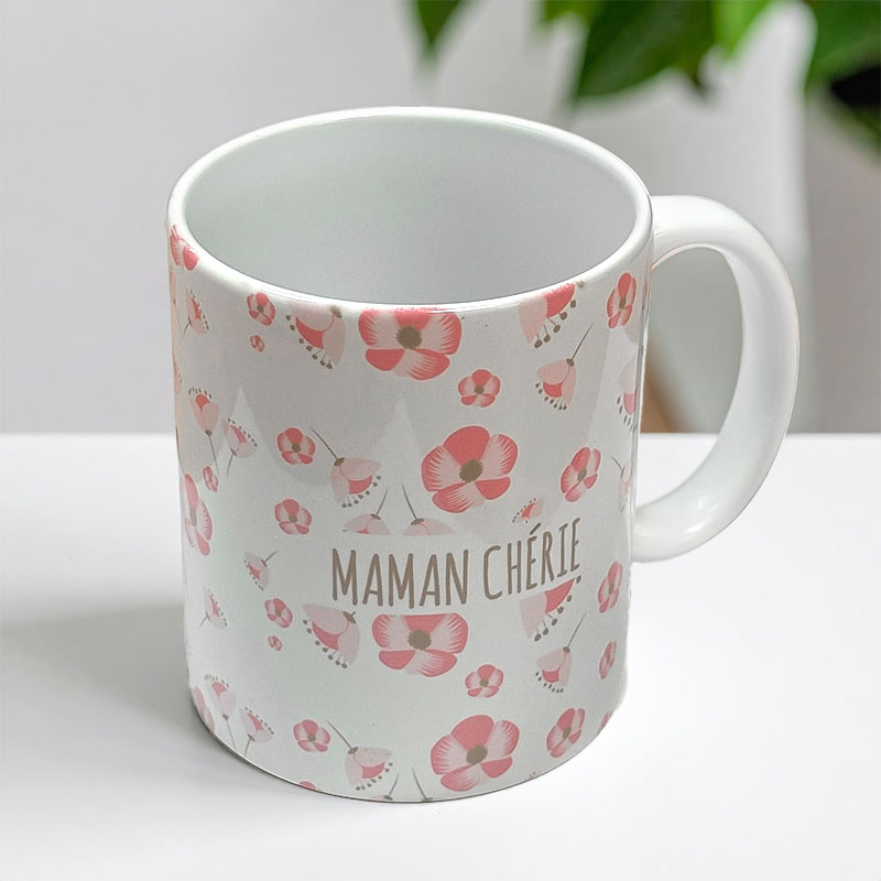 MUG "MAMAN CHÉRIE" PINK
