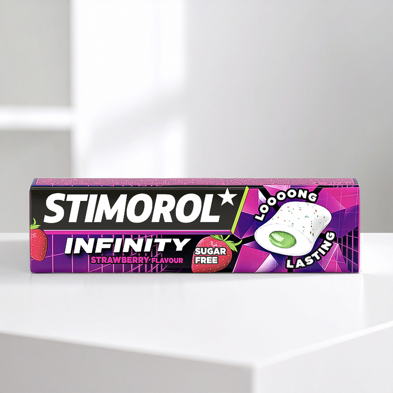 STIMOROL INFINITY STRAWBERRY 25x17,6g