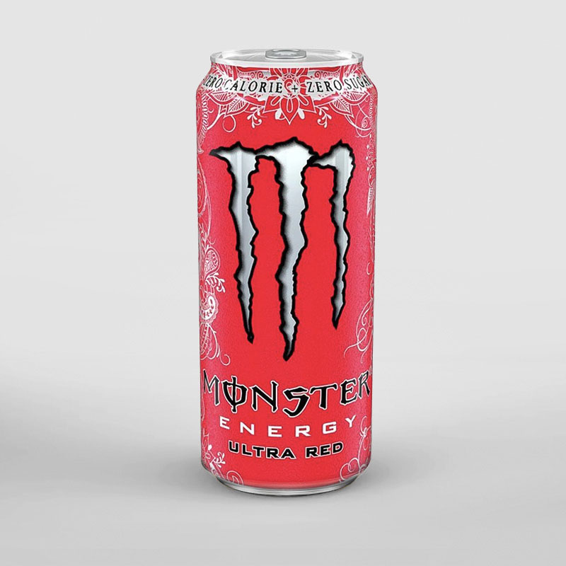 MONSTER ENERGY ULTRA RED 12 x 50CL