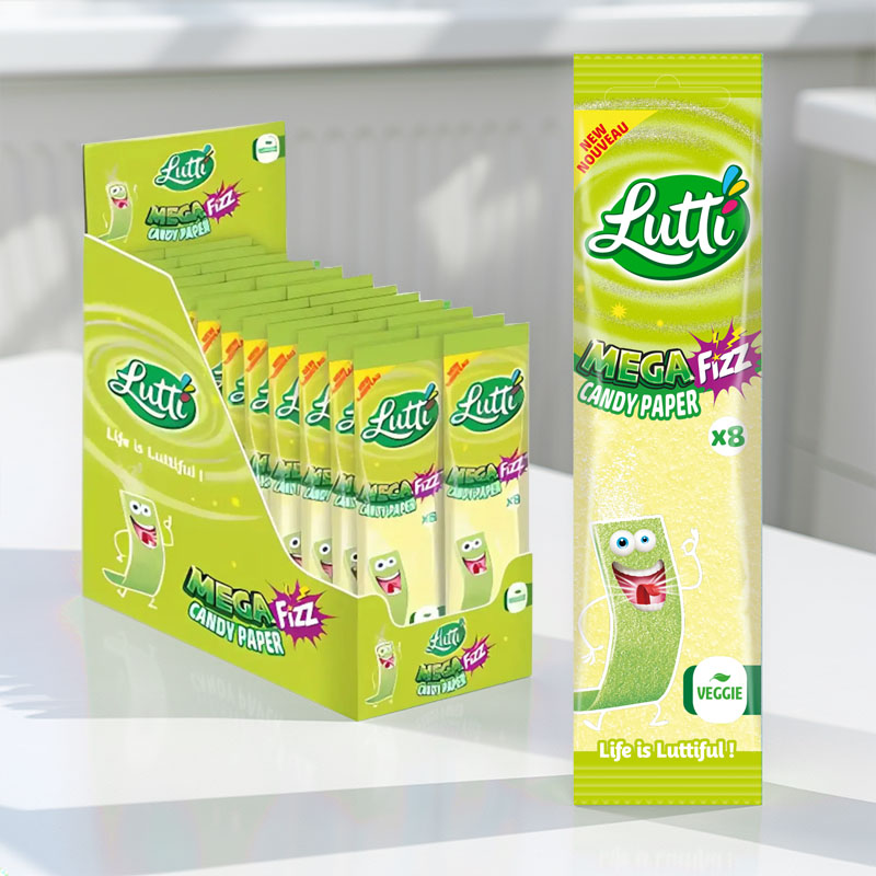 LUTTI CANDY PAPER MEGAFIZZ 2 x 24pcs