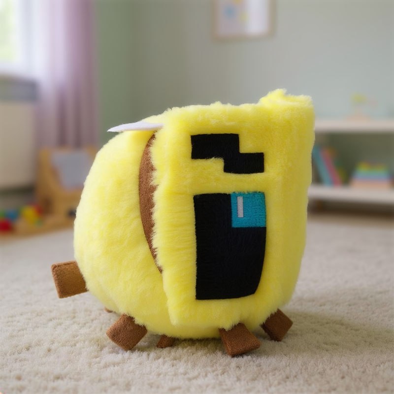 TY BEANIE BOUNCERS MINECRAFT BEE 9CM