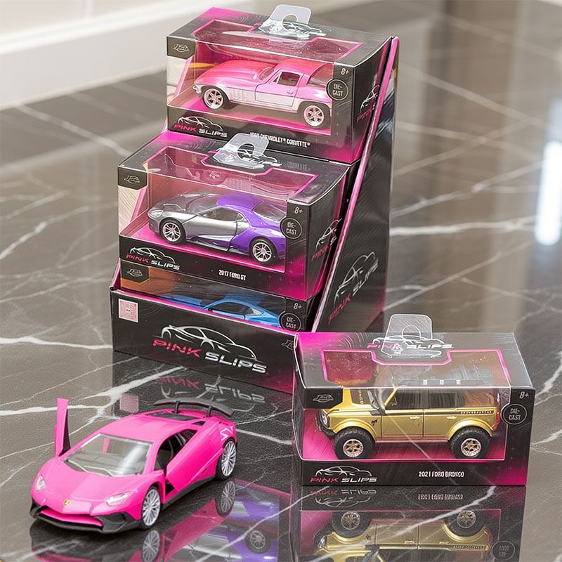 PINK SLIPS DISPLAY 1:32 6pcs