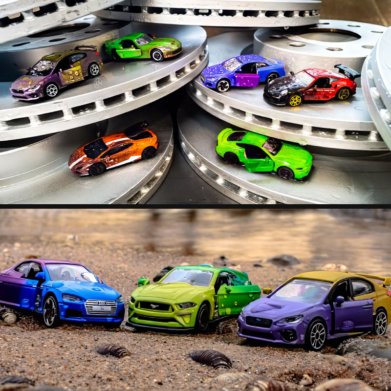 MAJORETTE COLOR CHANGERS PREMIUM CARS 6-ass