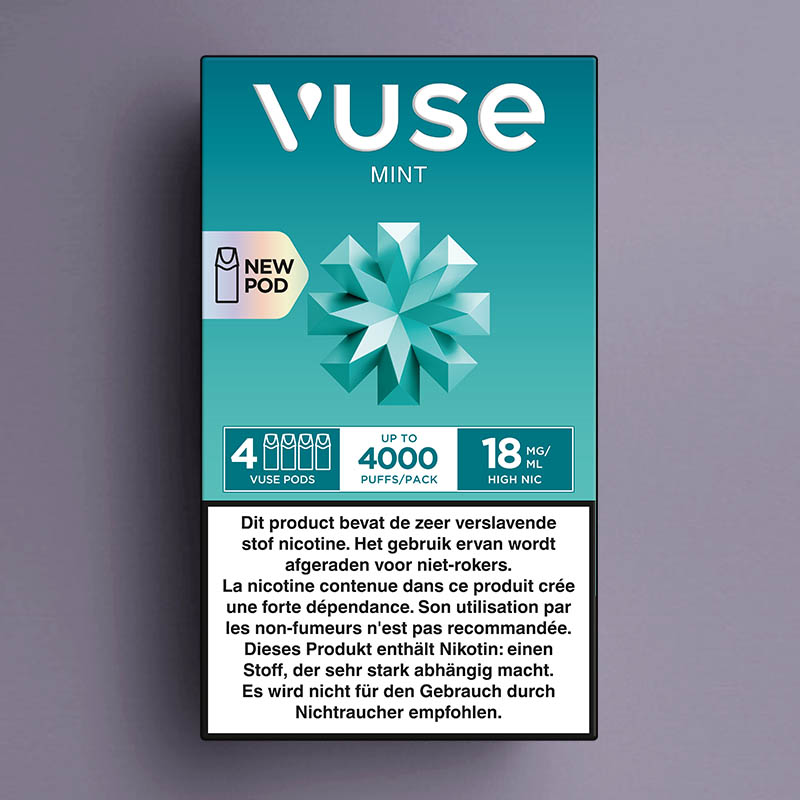 VUSE CLASSIC MINT 4-POD 18MG /5
