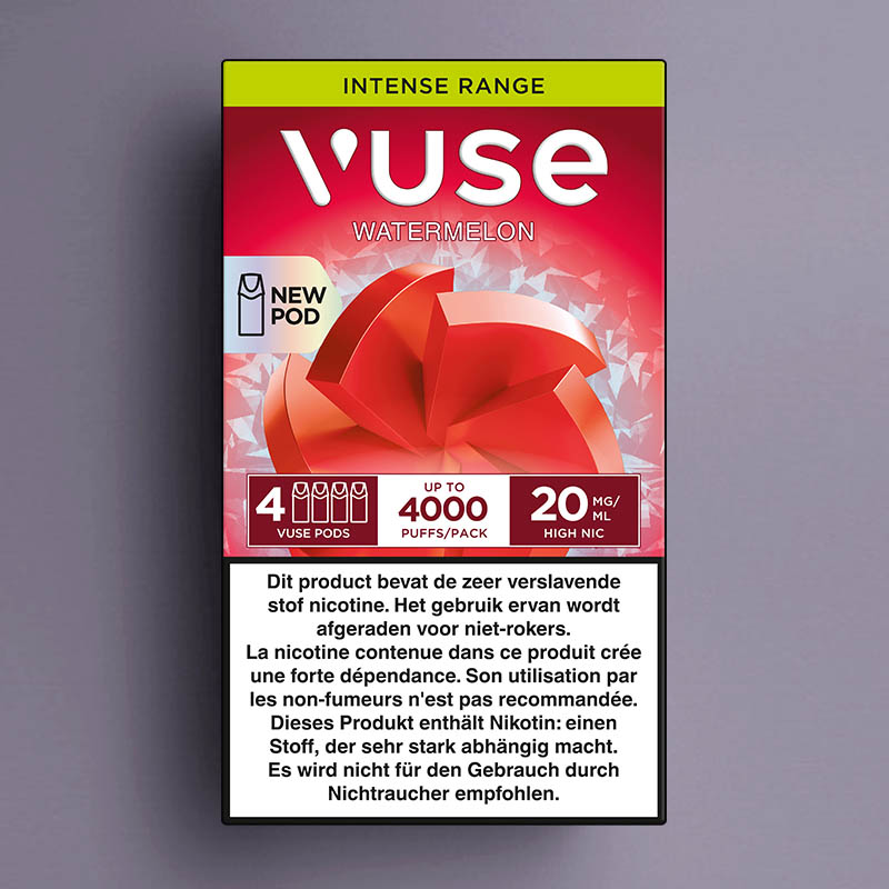 VUSE INTENSE WATERMELON 4-POD 20MG /5