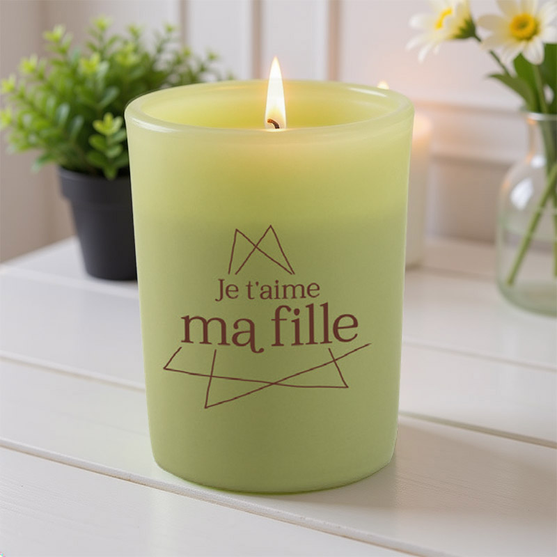 BOUGIES DE VOEUX "FILLE" (09411)