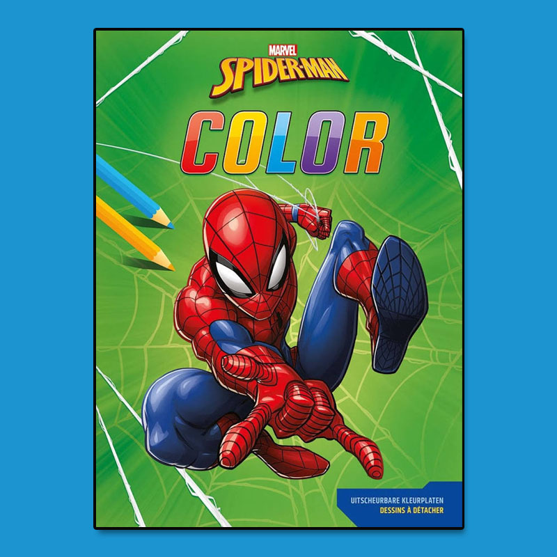 COLOR BOOK MARVEL SPIDERMAN