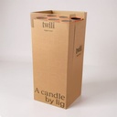 TWILI DISPLAY OUTDOOR PARTY TERRACOTTASCHAAL ZWART 19cm 90pcs