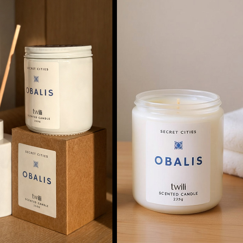 TWILI INDOOR SCENTED CANDLE HIDDEN CITIES: LISBOA 250gr