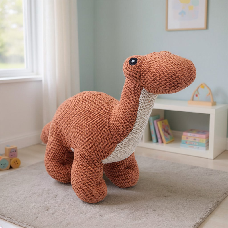 DINO ORANGE COTTON 36cm