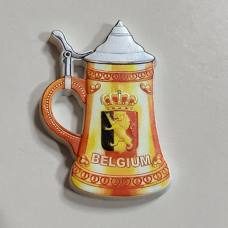 MAGNET BELGIUM 3D "3"