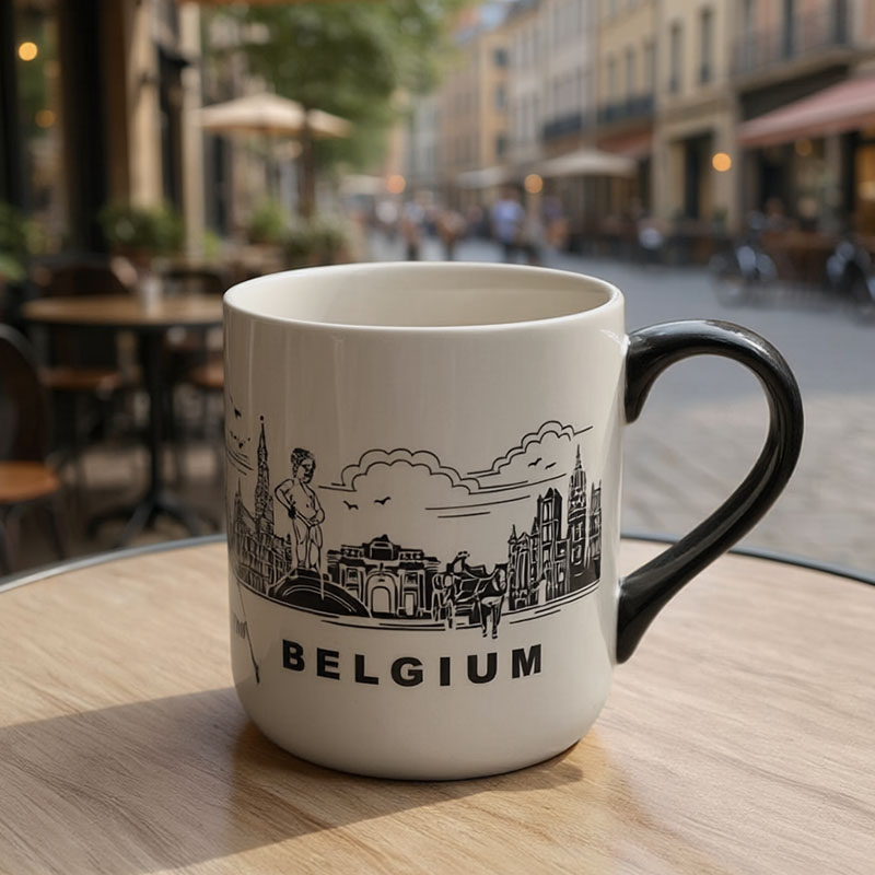 MUG BELGIUM MARBLE