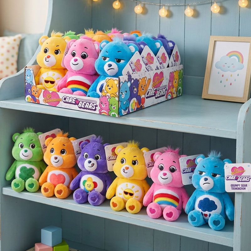CARE BEARS MINI COLLECTIBLE 7cm DISPLAY /18