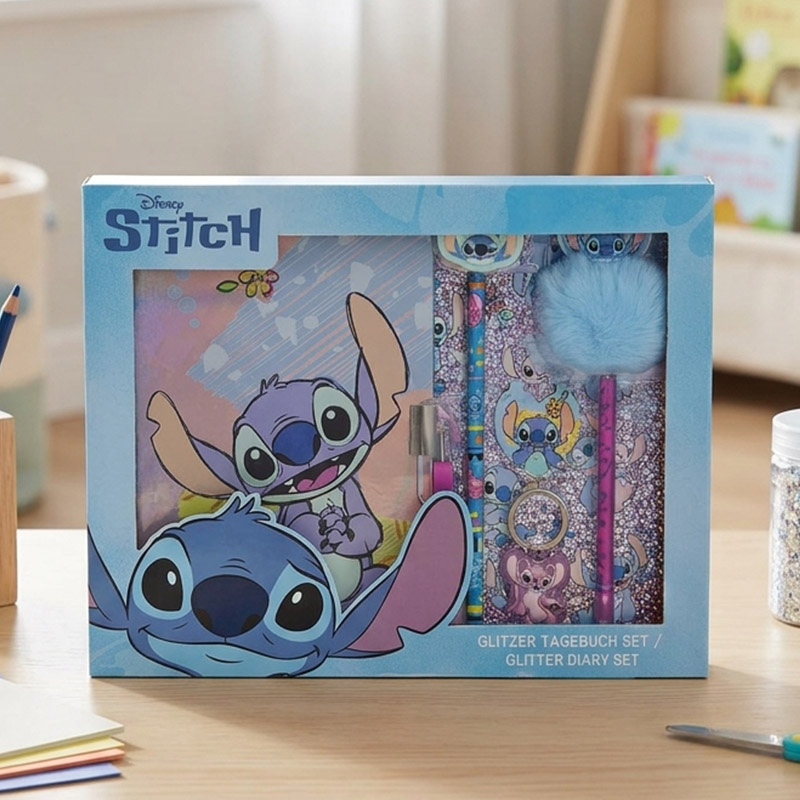 DIARY SET STITCH GLITTER
