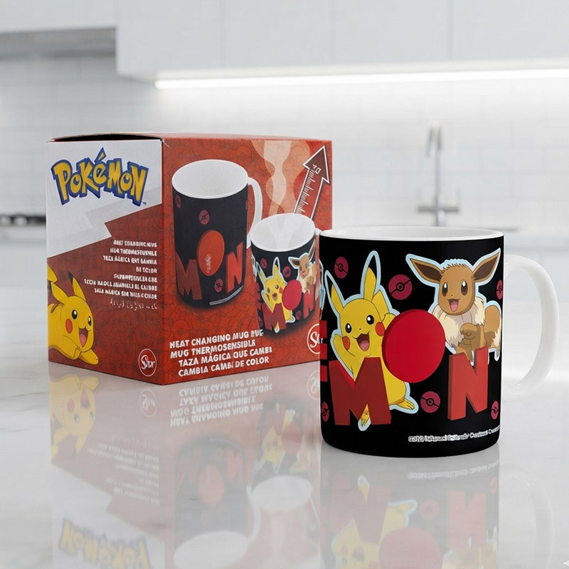HEAT CHANGING MUG POKEMON