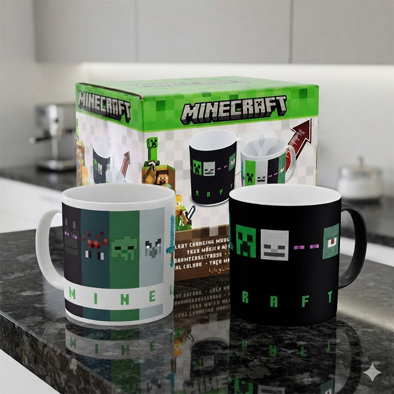 HEAT CHANGING MUG MINECRAFT