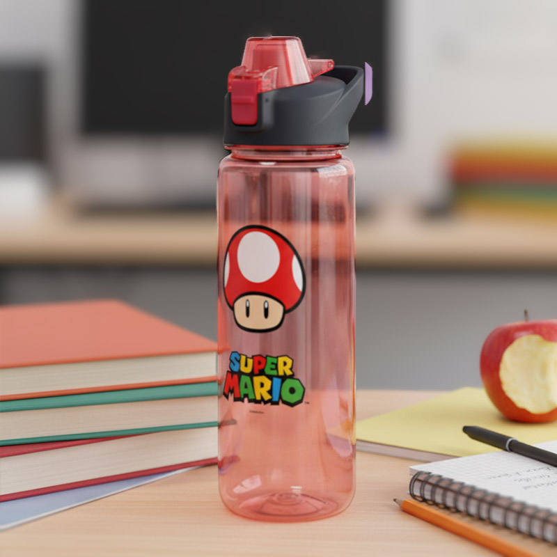 LOCK TOP BOTTLE SUPER MARIO 1075ml