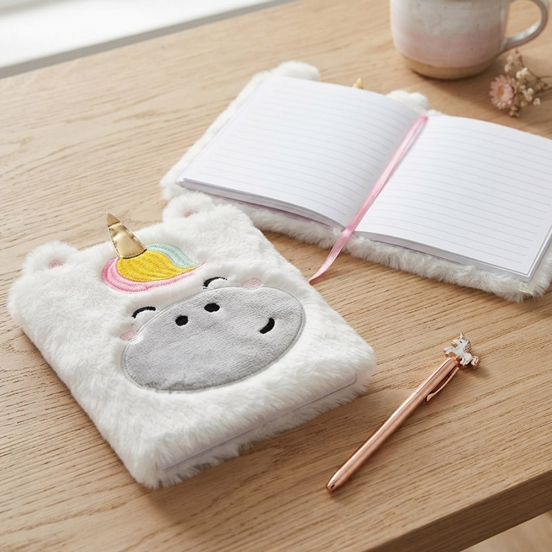 NOTEBOOK ADORACORNS FLUFFY UNICORN