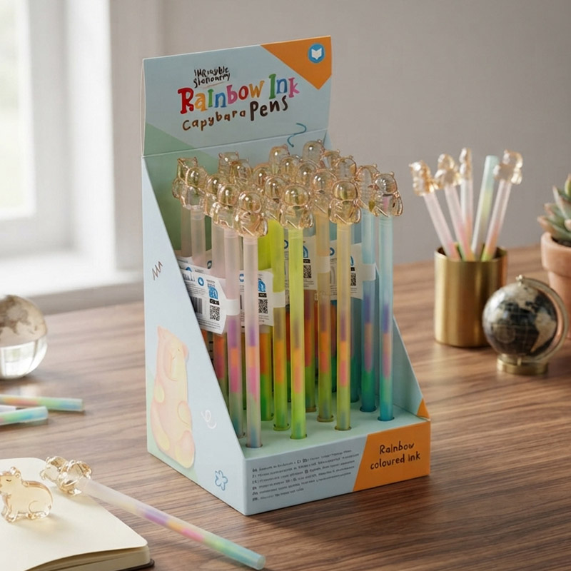 PEN CAPYBARA RAINBOW /20