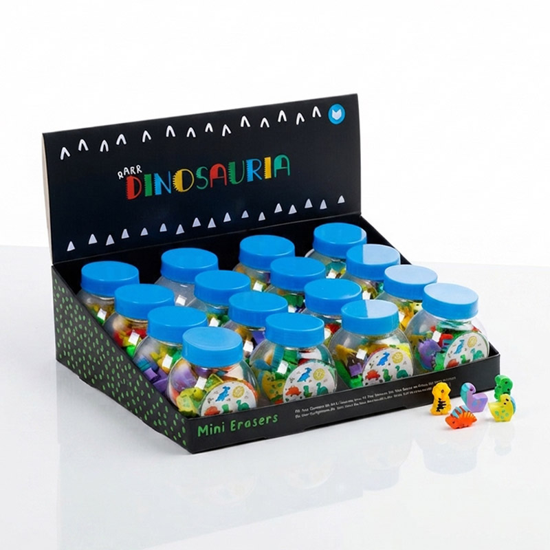 MINI ERASERS DINOSAURIA /16