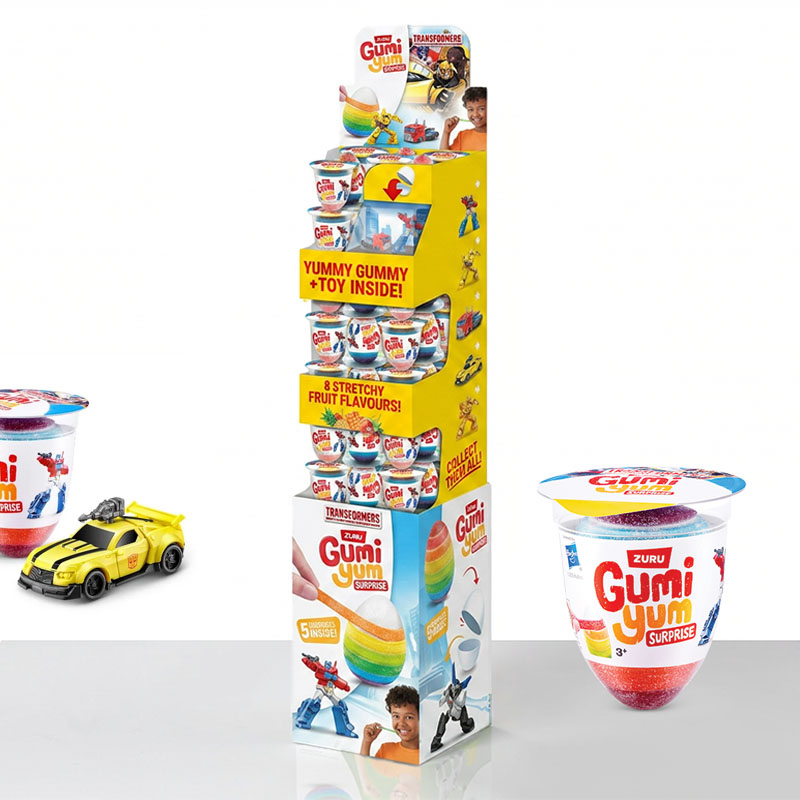 GUMI YUM TRANSFORMERS SURPRISE DISPLAY 68pcs