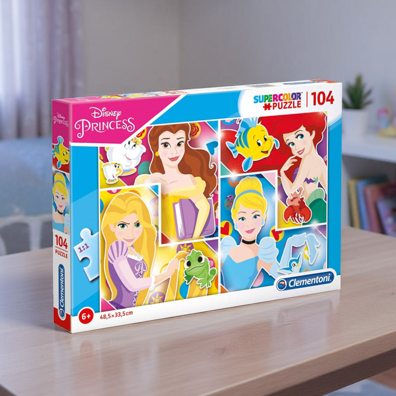 PUZZLE DISNEY PRINCESS 104PCS