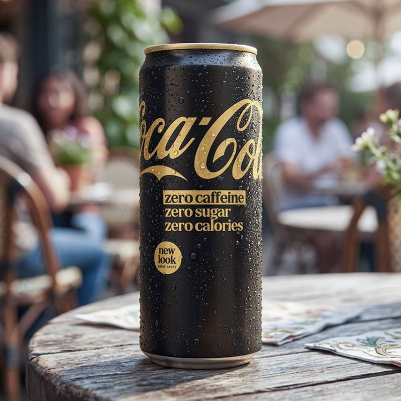 COCA-COLA ZERO NO CAFFEÏNE CAN 24x33cl