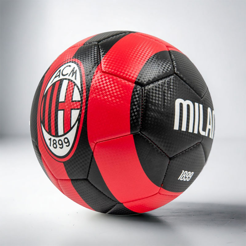 BAL AC MILAN STRIPES HEXAGONAL SIZE 5