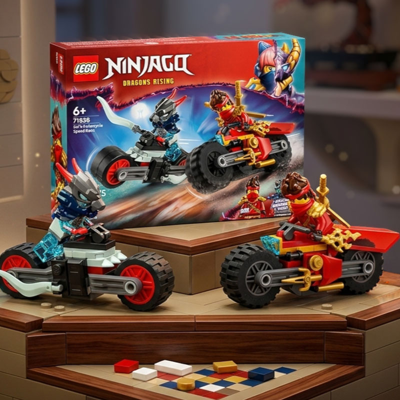 LEGO 71827 NINJAGO KAI'S MOTORCYCLE SPEED RACE