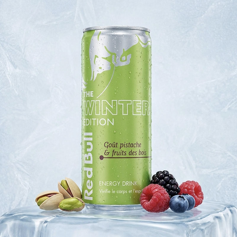 RED BULL WINTER EDITION PISTACHE BERRY 24x25cl