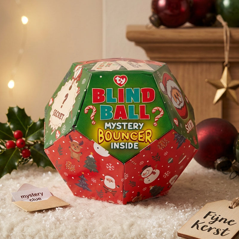 TY BEANIE BOUNCERS - BLIND BOX CHRISTMAS 9CM