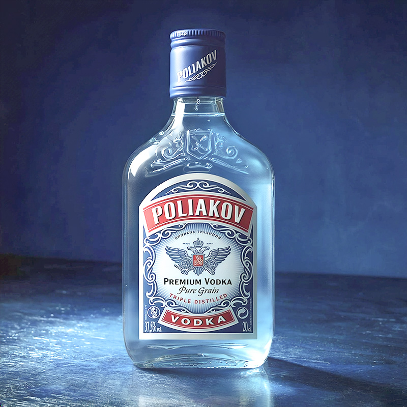 POLIAKOV PREMIUM VODKA 37,5° 6X20cl