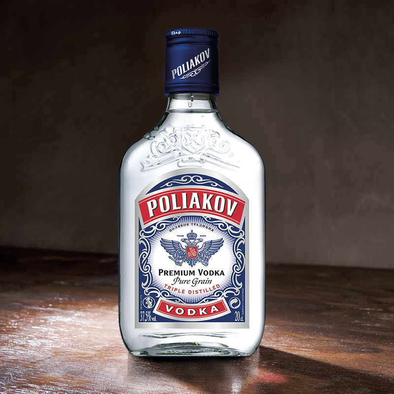 POLIAKOV PREMIUM VODKA 37,5° 6X20cl